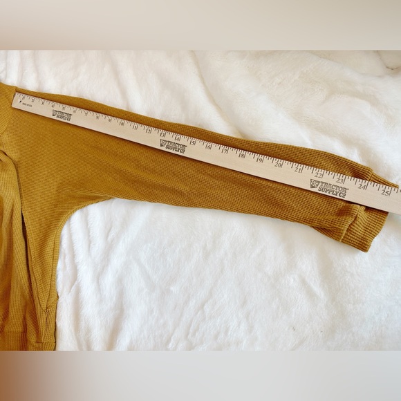 Anthropologie PILCRO Angie Waffle Knit Cowl Neck Sweater Size XS - Picture 5 of 14